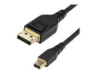 Bild von STARTECH.COM 1m VESA-zertifiziertes Mini DisplayPort auf DisplayPort 1.4 Kabel - 8K 60Hz HBR3 HDR - Super Slim UHD