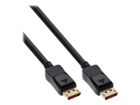 Bild von INLINE DisplayPort 1.4 Kabel 8K4K schwarz vergoldete Kontakte 1,5m