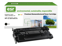 Bild von ESR Toner cartridge compatible with HP CF287A black remanufactured 9.000 pages