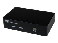 Bild von STARTECH.COM 2 Port USB HDMI KVM Switch / Umschalter mit Audio und USB 2.0 Hub