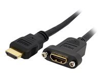 Bild von STARTECH.COM 90cm Standard HDMI Kabel zur Panelmontage - Bu/St