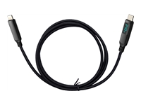 I-TEC Thunderbolt 4/USB4 Class Pro Cable 240W with LCD 40 Gbps 150 cm