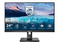 PHILIPS 242S1AE/00 23.8p 1920x1080 IPS Flat 130MM Pivot 75Hz Adative Sync 3 SIDE FRAMELESS TUV Eye Certified SPEAKERS