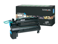 Bild von LEXMARK C792 Toner cyan Standardkapazität 20.000 Seiten 1er-Pack return program