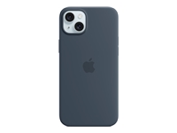 Bild von APPLE iPhone 15 Plus Silicone Case with MagSafe - Storm Blue