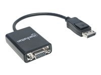 Bild von MANHATTAN DisplayPort auf VGA Konverter zum einfachen Anschluss von PCs mit DisplayPort an VGA-Monitore, Beamer und mehr