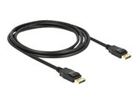 Bild von DELOCK Kabel DisplayPort 1.2 Stecker > DisplayPort Stecker 2 m schwarz 4K