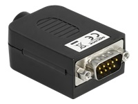 Bild von DELOCK Adapter Sub-D 9 Pin Stecker zu Terminalblock 10 Pin mit Gehäuse