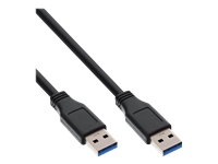 Bild von INLINE USB 3.0 Kabel A an A schwarz 2m