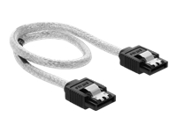 Bild von DELOCK SATA 6 Gb/s Kabel 30cm transparent