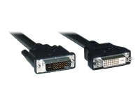 Bild von INLINE DVI-D Verlaengerung Dual Link 24+1 Stecker auf 24+1 Buchse 2 Ferrite 5m