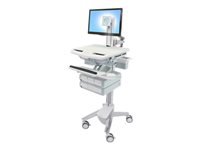 ERGOTRON cart LCD pivot 4 drawer, StyleView, adjustable 63cm, 24 inch, 16,8kg