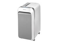 FELLOWES DESTRUCTEUR MICROSHRED LX221 BLANC COUPE MICROPARTICULES 230V EU/UK