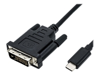 Bild von ROLINE USB Typ C-DVI Adapterkabel ST/ST 2m