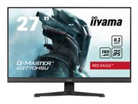 Bild von IIYAMA G2770HSU-B6 G-Master Red Eagle 68,58cm 27Zoll Fast IPS FHD FreeSync Premium 180Hz 1100:1 300cd/m2 0.2ms HDMI DP 4x Speakers