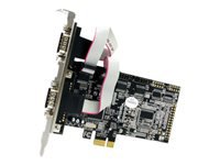 Bild von STARTECH.COM 4 Port Serielle RS232 PCI Express Schnittstellenkarte mit 16550 UART - 4 Port RS-232 / DB9 PCIe Karte