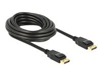 Bild von DELOCK Kabel DisplayPort 1.2 Stecker > DisplayPort Stecker 5 m schwarz 4K