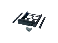 Bild von QNAP 8,89cm 3,5Zoll HDD Tray with key lock and two keys black and plastic 6,35cm 2,5Zoll and 8,89cm 3,5Zoll screw packs included