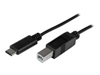 Bild von STARTECH.COM 1m USB 2.0 USB-C auf USB-B Kabel - USB Anschlusskabel