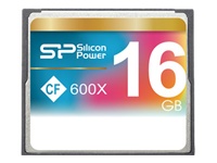 Bild von SILICON POWER 16GB 600x CF Read up to 90MB/s ATA interface PIO mode 6 MWDMA 4 UDMA 6 ECC function Retail pack