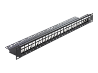 Bild von DELOCK Keystone 19Z Patchpanel 24 Port mit Schiene