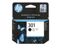 HP 301 Original Ink Cartridge black 3ml 190 Pages
