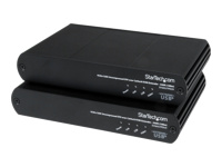 Bild von STARTECH.COM USB DVI über Cat5e / 6 KVM Konsolen Extender mit 1920x1200 unkomprimiertem Video - 100m -  Cat5e Cat6 KVM-Extender