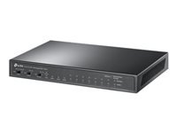 TP-LINK TL-SL1311MP 8x10/100 PoE+ 2x Gigabit Non-PoE Ports 1x Gigabit SFP Slot 124W PoE budget Desktop Steel Case