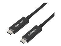 Bild von STARTECH.COM 1m Thunderbolt 3 USB C Kabel (40Gbit/s) - Thunderbolt und USB kompatibel