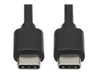 Bild von EATON TRIPPLITE USB-C Cable M/M - USB 2.0 Thunderbolt 3 60W PD Charging Black 3ft. 0,9m