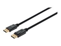 Bild von MANHATTAN 8K60Hz DisplayPort 1.4 Kabel Stecker auf Stecker 1m unterstützt 4K144Hz HDR vergoldete Kontakte schwarz
