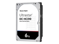 Bild von WESTERN DIGITAL Ultrastar 7K6 6TB HDD SATA Ultra 6Gb/s 256MB cache 4KN SE 7200Rpm 8,9cm 3,5Zoll Bulk HUS726T6TALN6L4