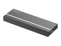 Bild von DIGITUS DA-71120 USB Type-C 3.1 Externes SSD Gehäuse M.2 NVMe werkzeuglos Alu Gehäuse M-Key or B+M-Key