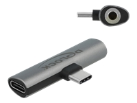 Bild von DELOCK Audio Adapter USB Type-C zu Klinkenbuchse und USB Type-C PD grau