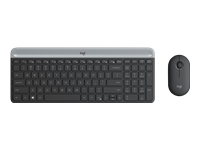 Bild von LOGITECH Slim Wireless Keyboard and Mouse Combo MK470 - GRAPHITE - CZE-SKY - INTNL