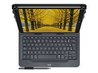 Bild von LOGITECH Universal Folio with integrated keyboard for 23 - 25,5cm / 9-10 inch tablets (ITA)
