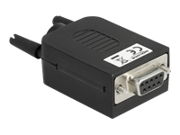 Bild von DELOCK Adapter Sub-D 9 Pin Buchse zu Terminalblock 10 Pin mit Gehäuse