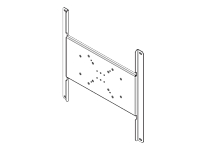 Bild von PEERLESS-AV Erweiterung Adapter  auf VESA 400x400 für diverse Peerless Halterungen Farbe Schwarz