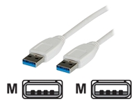 Bild von VALUE USB 3.0 Kabel Typ A-A 3m