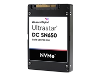 Bild von WESTERN DIGITAL Ultrastar DC SN650 U.3 15MM 15360GB 6,35cm 2,5Zoll PCIe 4.0 TLC RI-1DW/D BICS5 SE NVMe SSD