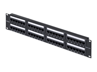Bild von STARTECH.COM 48-Port Patchpanel 2HE 48,26cm 19Zoll Rack Cat6 Patch Panel RJ45 UTP 110 Punch-Down Ethernet-Netzwerk Patchfeld