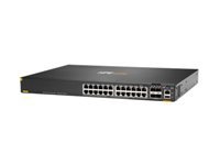 HPE Aruba 6300F 24-port 1GbE Class 4 PoE and 4-port SFP56 Switch EU en