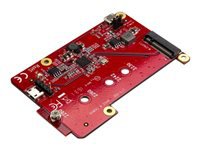 Bild von STARTECH.COM USB auf M.2 SATA Konverter für Raspberry Pi und Entwicklungsboards - M.2 NGFF SATA SSD Adapter
