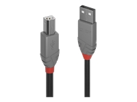 Bild von LYNDI 3m USB 2.0 A/B Kabel Anthra Line