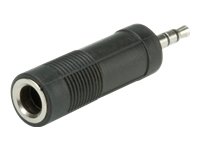 Bild von ROLINE Stereo Adapter 3,5mm Stecker - 6,35mm Buchse