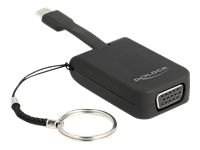 Bild von DELOCK USB Type-C Adapter zu VGA DP Alt Mode - Schlüsselanhänger