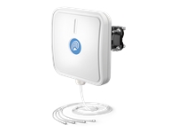 QUWIRELESS Tri-Band 2.4/5-7 GHz WiFi 6E/7 4x4 MIMO Sector Panel RP-SMA Wall/Mast Antenna
