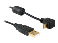 Bild von DELOCK Kabel USB 2.0 A Stecker > USB 2.0 Micro B Stecker 90 gewinkelt oben 1,0m