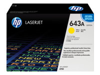 Bild von HP 643A Colour LaserJet Original Toner gelb Standardkapazität 10.000 Seiten 1er-Pack