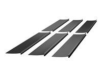 APC NetShelter Rack seal coextrusion horizontal / vertical 1000mm roof ceiling mountable rack mountable Black pack of 6